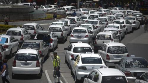 Taxistas protestarán contra Uber y complicarán el tránsito