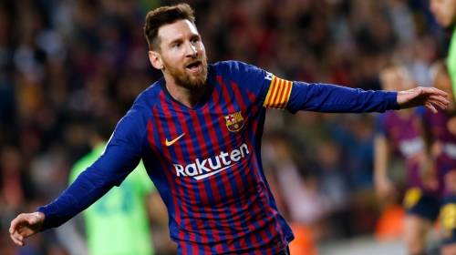 Messi hace el gol para que el Barcelona levante la copa