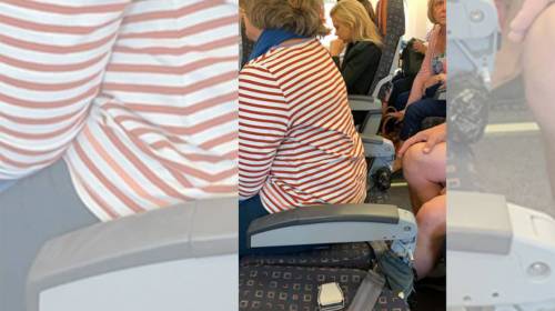 Insólito: pasajera de avión viajó en un asiento sin respaldo