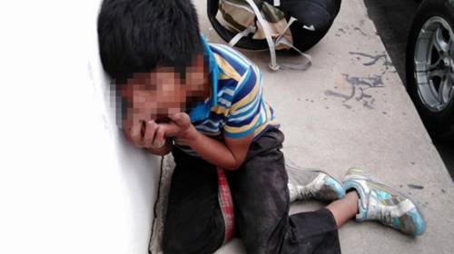 PNC detiene a niño señalado de robar comida en Huehuetenango