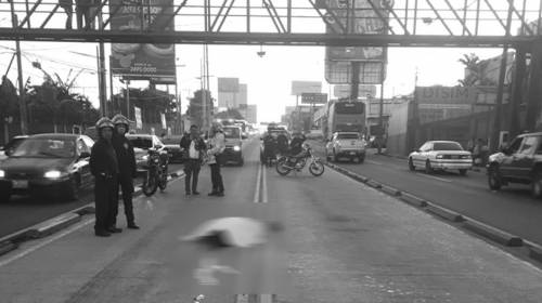 Fatal accidente deja peatón fallecido en la Aguilar Batres