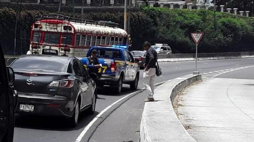 Video: así intentó escapar el atacante de carretera a El Salvador