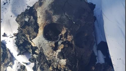 Muestran los restos humanos localizados en avioneta en Petén 