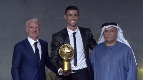 Cristiano, el mejor jugador del 2018 en los "Globe Soccer Awards"