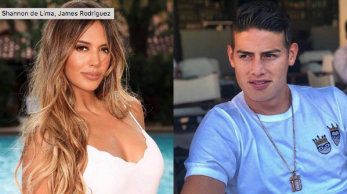 Shannon De Lima y James Rodríguez oficializan su relación
