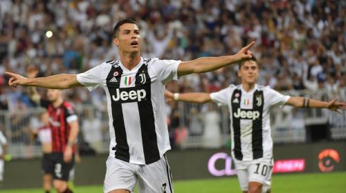 Cristiano Ronaldo anota y gana su primer título con la Juve 