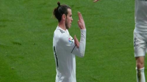 ¿Qué significa el "corte de mangas" que hizo Bale en su festejo?