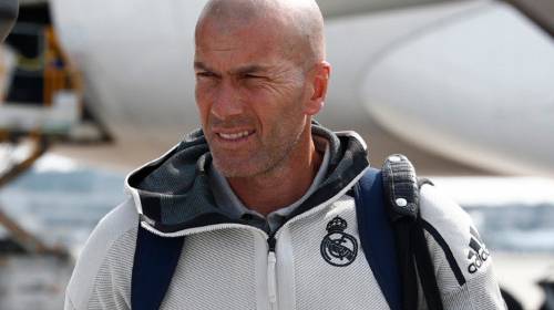 Zidane abandona la concentración del Real Madrid 