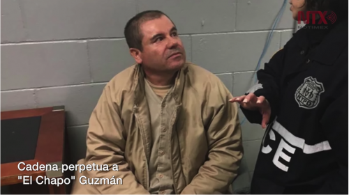 El video inédito de "El Chapo" Guzmán antes de su extradición