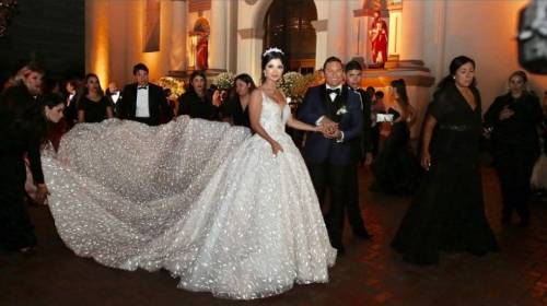 ¡Entre lujos y polémica! Así fue la boda de Kimberly y Edwin Luna