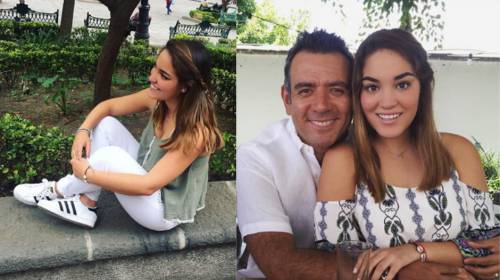 Héctor Sandarti se va de "weekend" para graduar a su hija Juliana