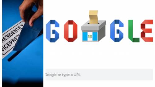 Google dedica un Doodle por las elecciones guatemaltecas