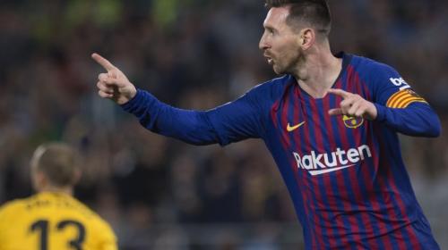 Imperdible reacción del portero tras el imponente gol de Messi
