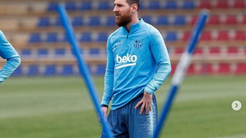 Lionel Messi presentó la nueva piel de la Selección argentina 