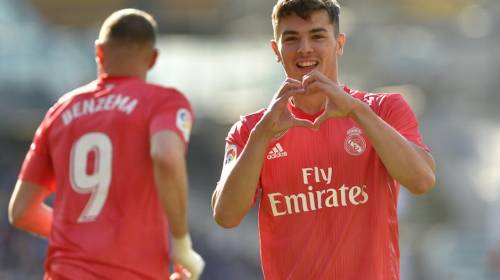 Brahim hace un Messi y le manda un mensaje a Zidane