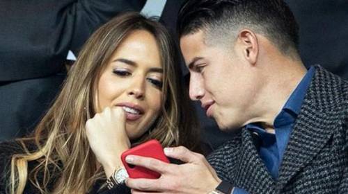 James Rodríguez presume a su nuevo amor en el festejo del Bayern