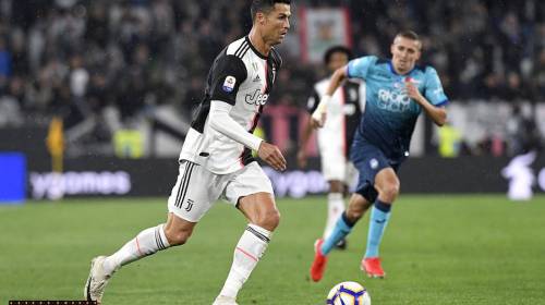 Sensacional golazo de Cristiano Ronaldo en la práctica de la Juve