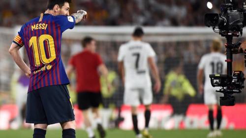 Lo que no se vio de Messi, tras perder la final de Copa del Rey