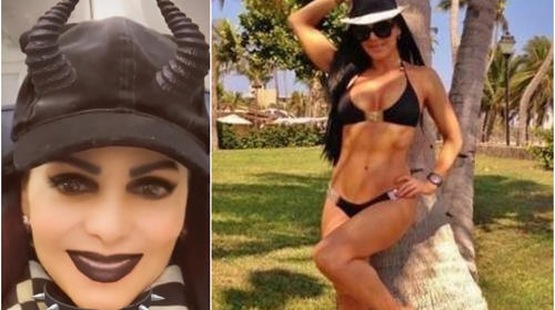 Maribel Guardia celebra en bikini al estilo Twilight y Maléfica