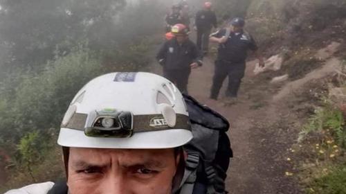 Turista perdido en volcán de Fuego: "Estoy en un acantilado"