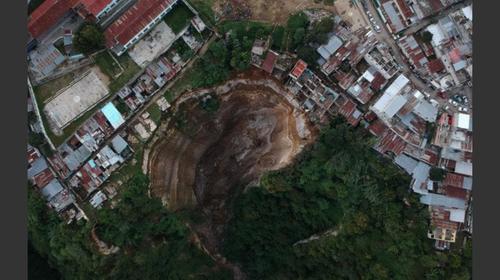Declaran Estado de Calamidad en Ciudad Peronia por derrumbe