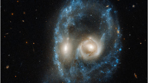 NASA capta un “fantasmagórico rostro” con el telescopio Hubble