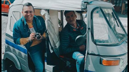 Edwin Luna graba video en Antigua Guatemala y fans enloquecen 