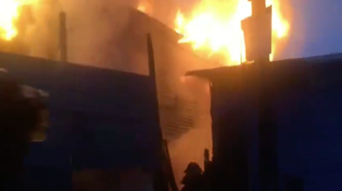 Incendio declarado destruye viviendas en la zona 3