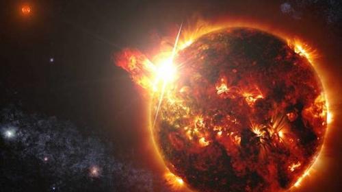 NASA muestra al Sol con forma de calabaza ardiente de Halloween