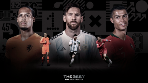 Messi, CR7 y Van Dijk, los tres nominados al premio The Best