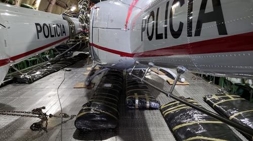 EE.UU. dona 5 helicópteros a la PNC para combate al narcotráfico 