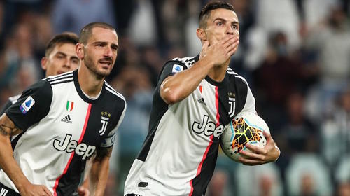Cristiano Ronaldo salva a la Juventus con un gol de penal