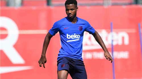 Ansu Fati se lesiona en el entrenamiento y será baja en el Barça
