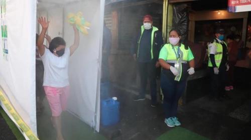 Ministerio de Salud prohíbe uso de túneles desinfectantes