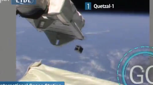 Quetzal 1, el satélite guatemalteco entra en órbita