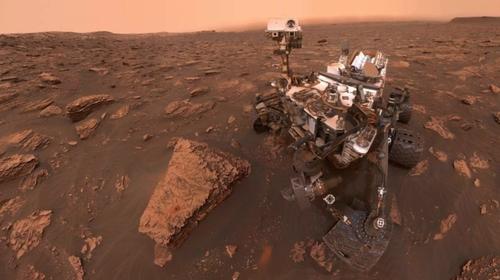 NASA publica imagen de una avalancha en Marte