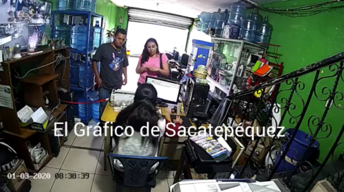 Video capta asalto frustrado en San Bartolomé Milpas Altas