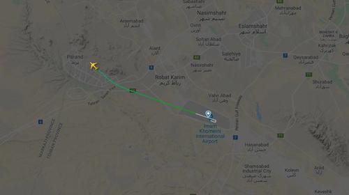 Un avión con 180 pasajeros a bordo se estrella en Irán