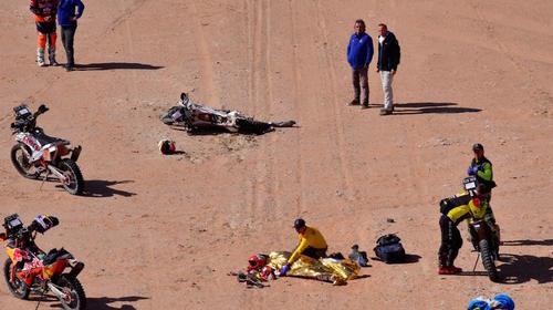 VIDEO: Fatal accidente en el Rally Dakar cobra la vida de piloto 