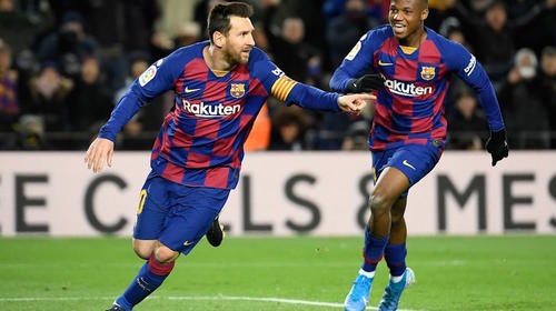 Genialidad de Messi salva al Barça en la presentación de Setién