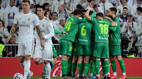 Real Sociedad humilla al Real Madrid y lo elimina de Copa del Rey