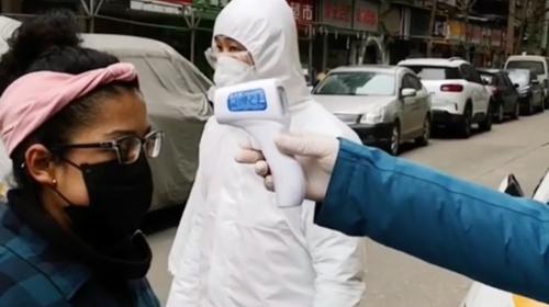 Guatemalteca en China muestra cómo pasa la inspección sanitaria 