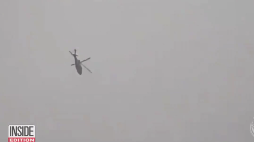 Revelan las últimas imágenes del helicóptero de Kobe en el aire
