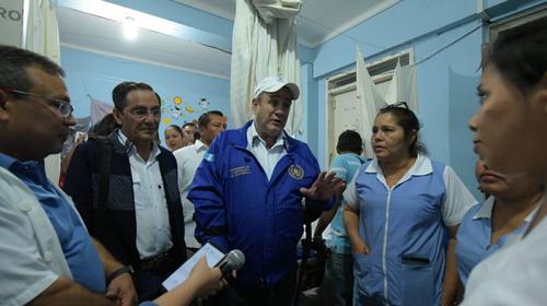 Giammattei dice que el coronavirus llegará en semanas a Guatemala