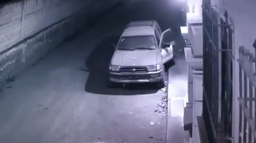 Video demuestra cómo se roban un carro en Antigua Guatemala