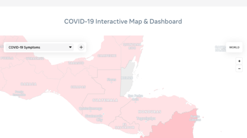 Facebook lanza mapa interactivo del Covid-19 en el mundo