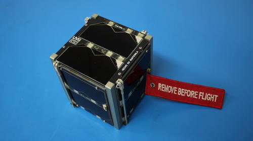 Así luce "Quetzal-1" el primer satélite hecho en Guatemala