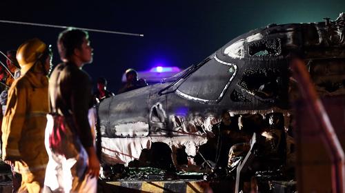 Avión que transportaba material médico se estrella en Filipinas