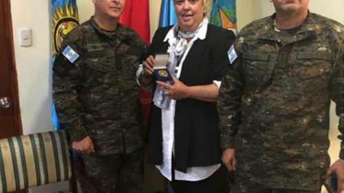 Bárbara Hernández falsificó condecoración del Ejército