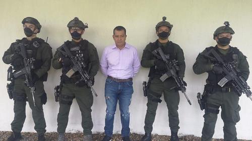 Narco pasaba cuarentena en Colombia y una amante lo delató